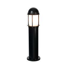 Moderne buitenlamp zwart staand 65cm 1110 